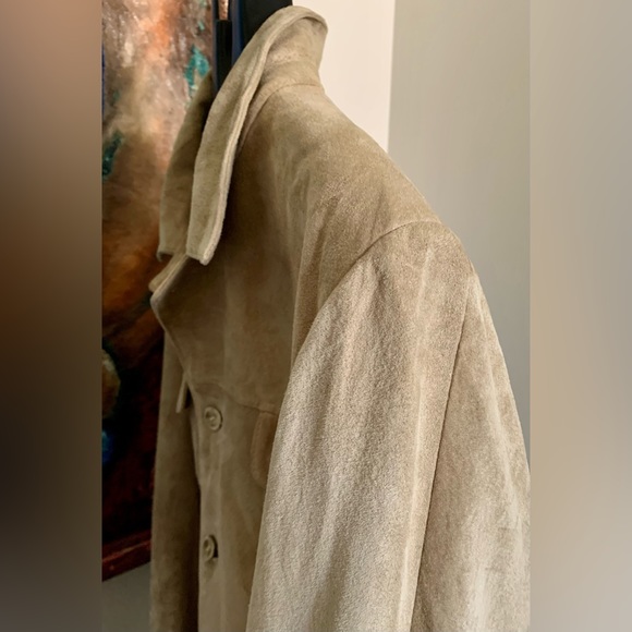 Vintage Old Mill Suede Jacket Sz. 48 - Picture 3 of 16